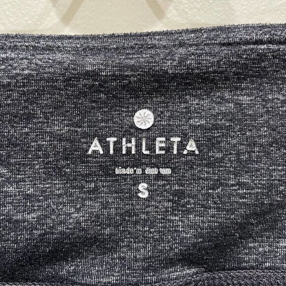 Athleta Dark Grey Cropped Leggings - Size: Small - Picture 3 of 6